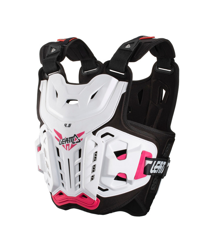 Leatt 4.5 Jacki White Pink Chest Protector size Adult