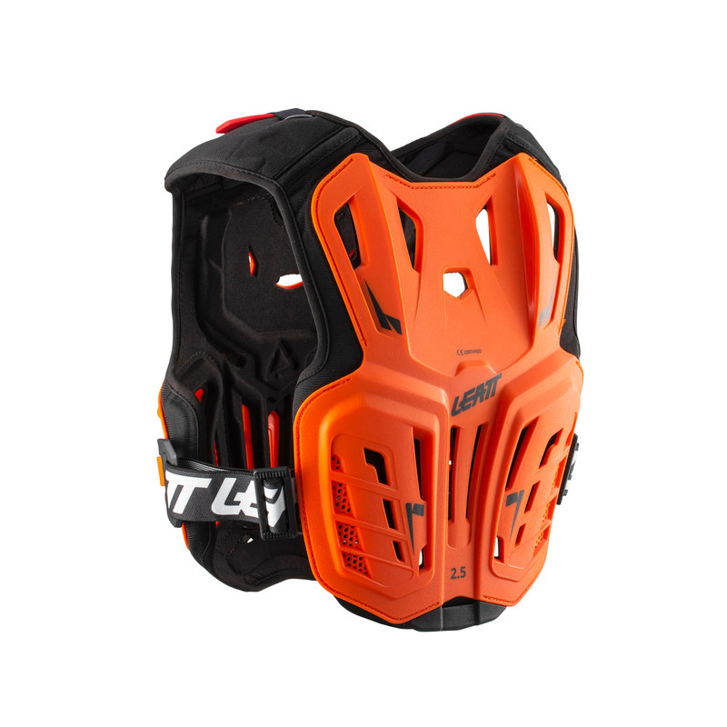 Leatt 2.5 Youth Orange Black Chest Protector Armor