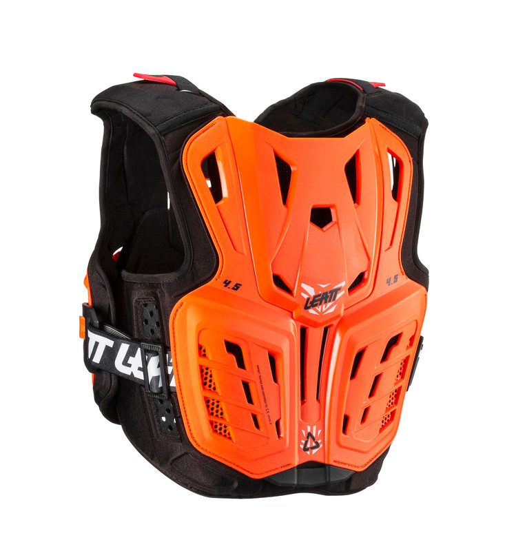 Leatt 4.5 Youth Orange White Chest protector Armor