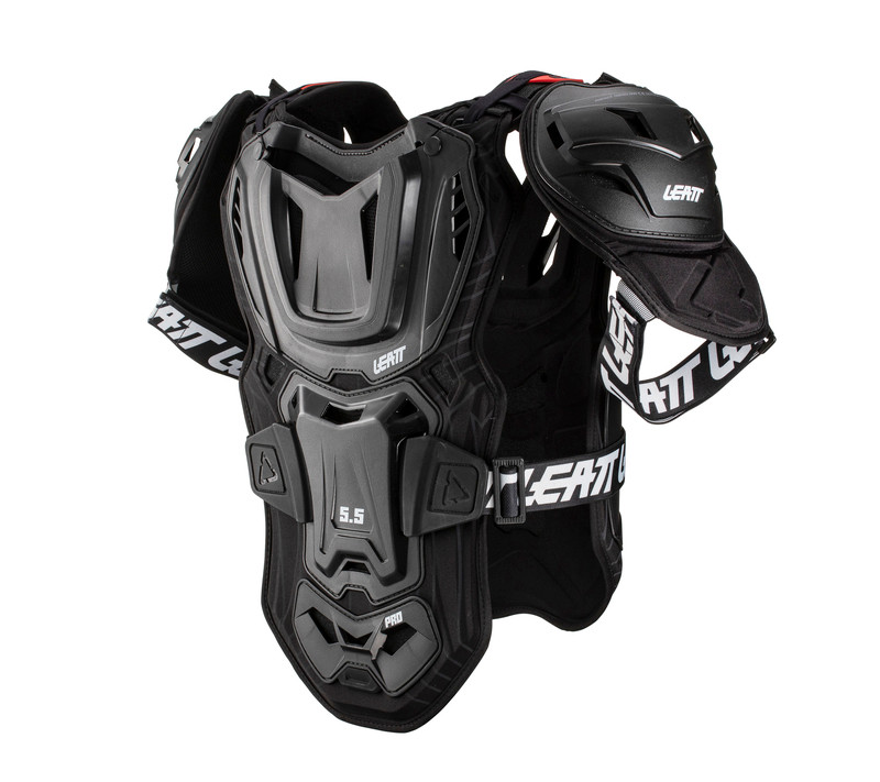 Leatt 5.5 Pro Black Chest Protector Armor