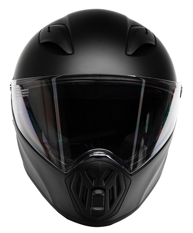 LS2 Street Fighter Solid Matte Black Helmet