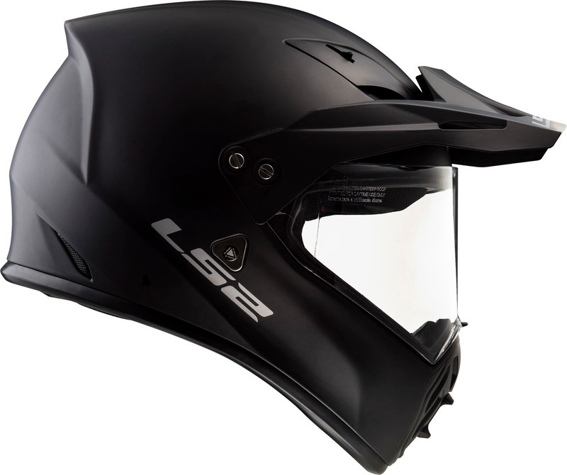 LS2 Street Fighter Solid Matte Black Helmet