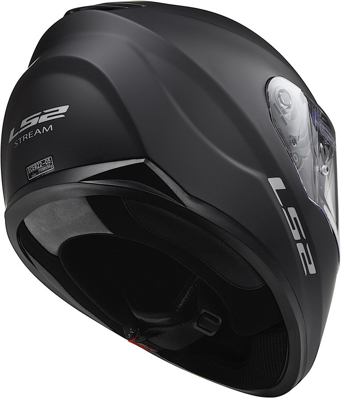LS2 Stream Solid Matte Black Helmet
