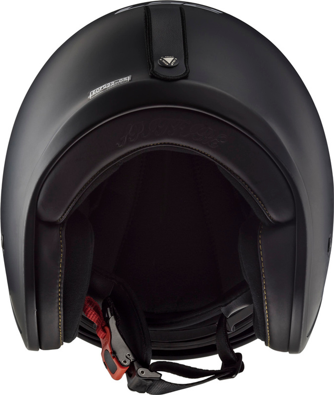 LS2 Spitfire Solid Matte Black Helmet