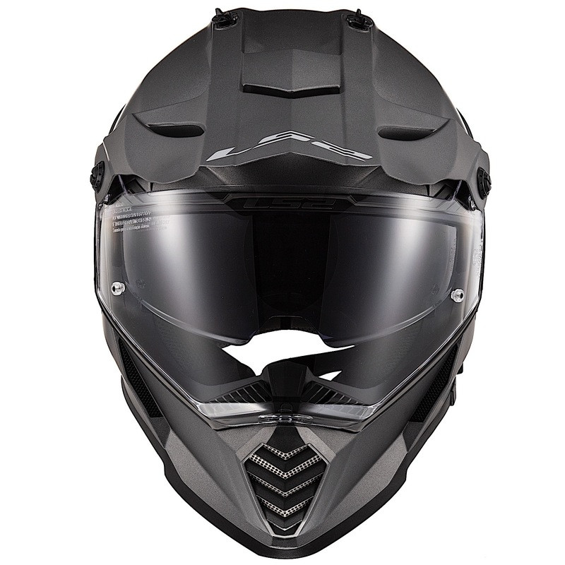 LS2 Blaze Solid Matte Titanium Helmet