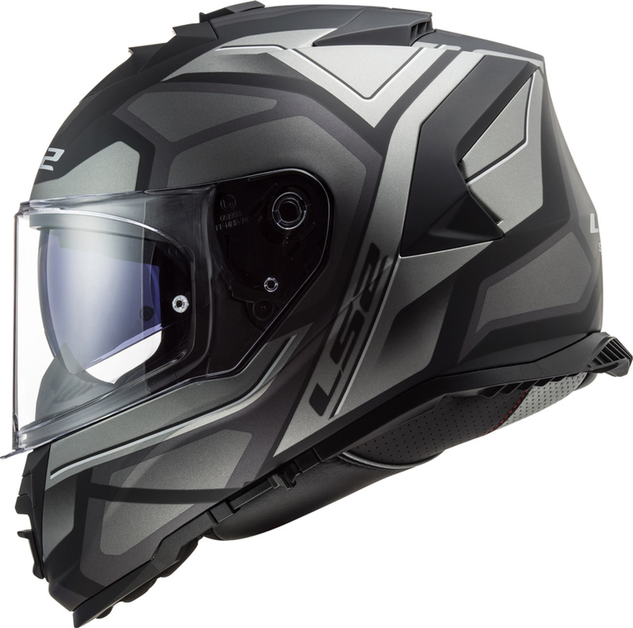 ls2 helmet black