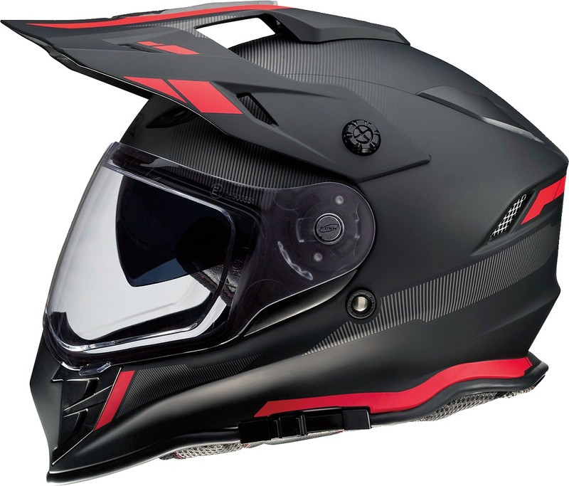 Z1R Range Uptake Black Red Helmet