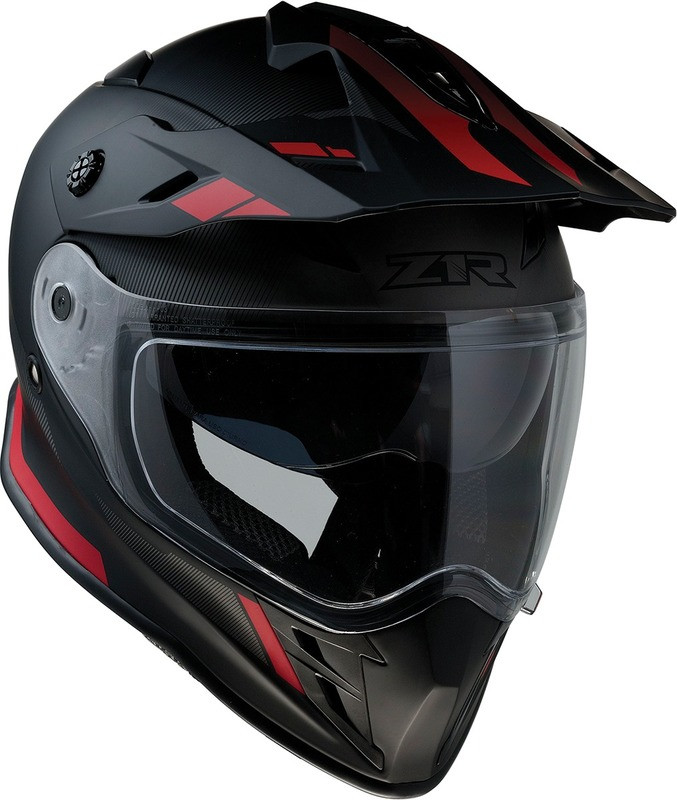 Z1R Range Uptake Black Red Helmet