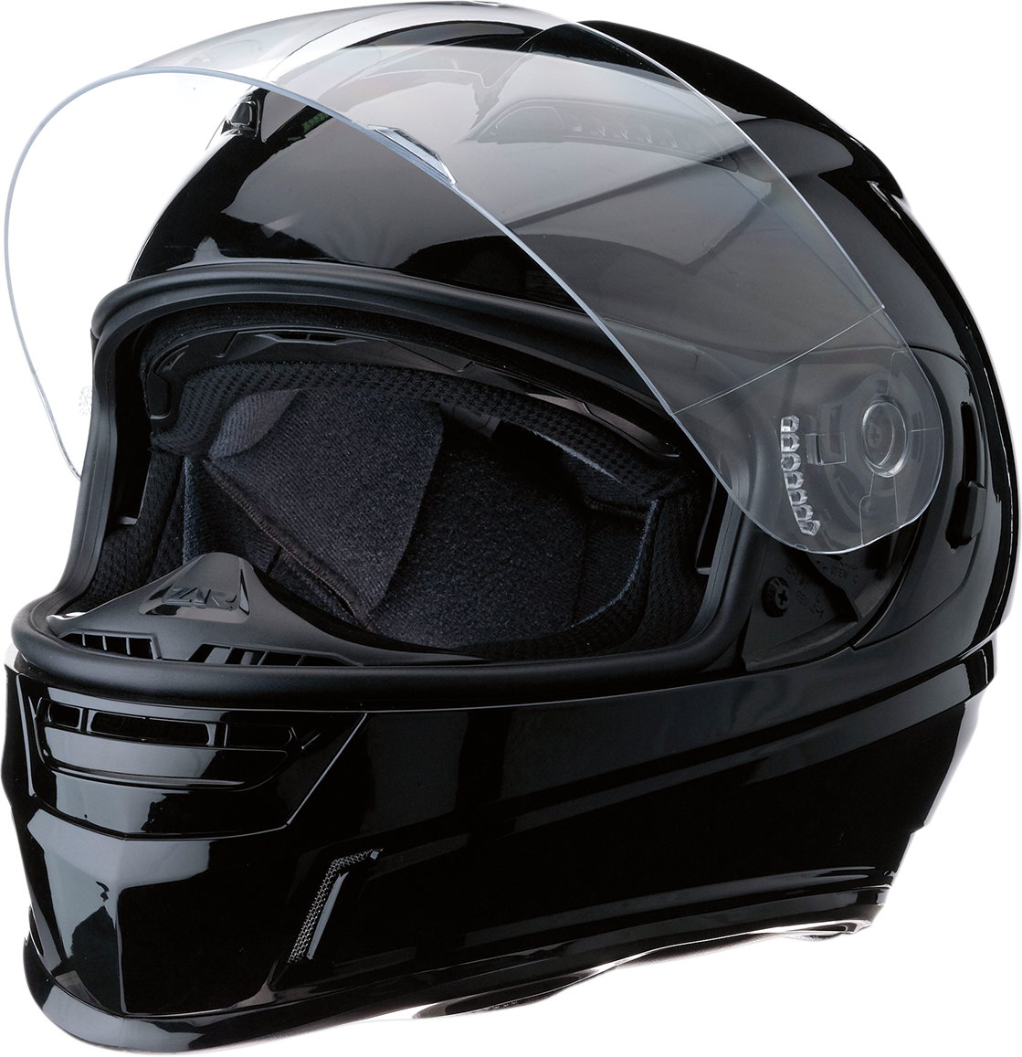 Z1R Jackal Solid Black Helmet