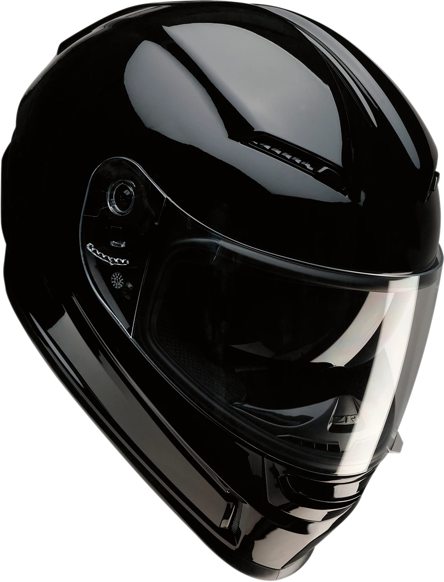 Z1R Jackal Solid Black Helmet