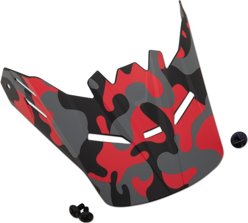 Z1R Youth Rise Camo Red Visor
