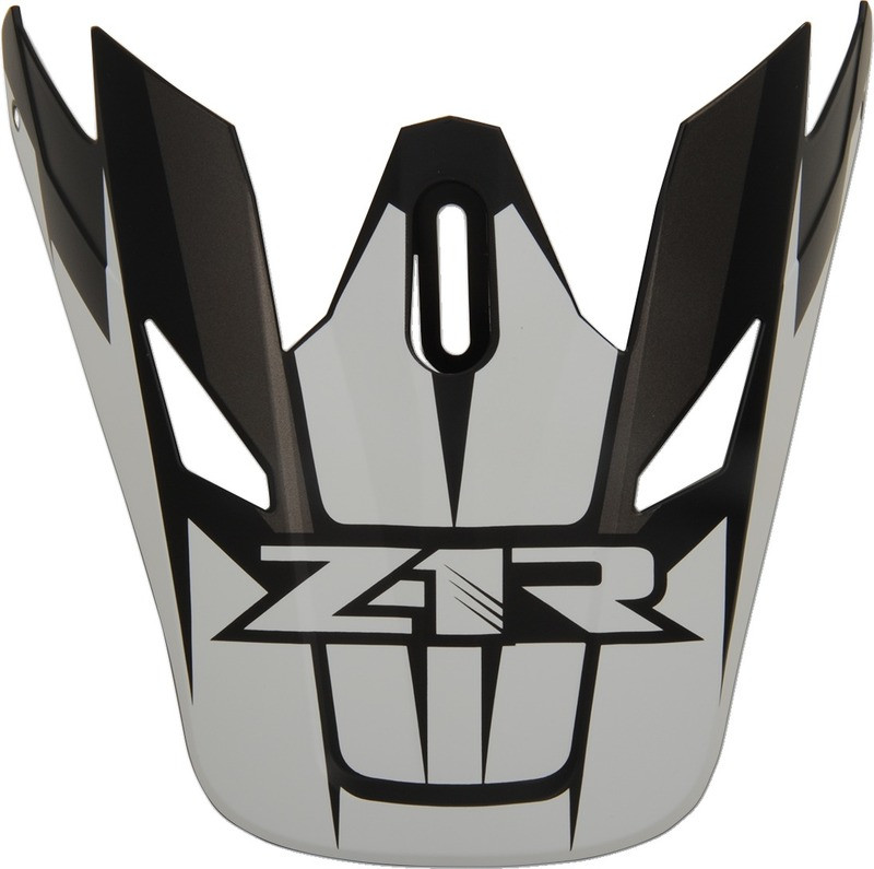 Z1R Rise Ascend Matte Black White Visor