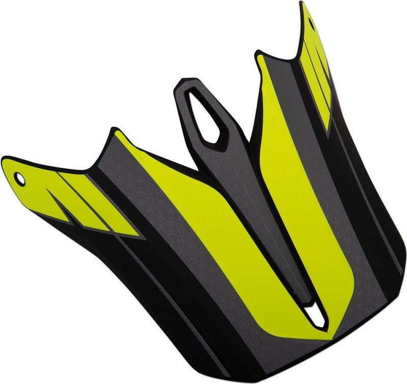 Z1R F.I. Hysteria Hi-Viz Yellow Gray Helmet Visor Kit