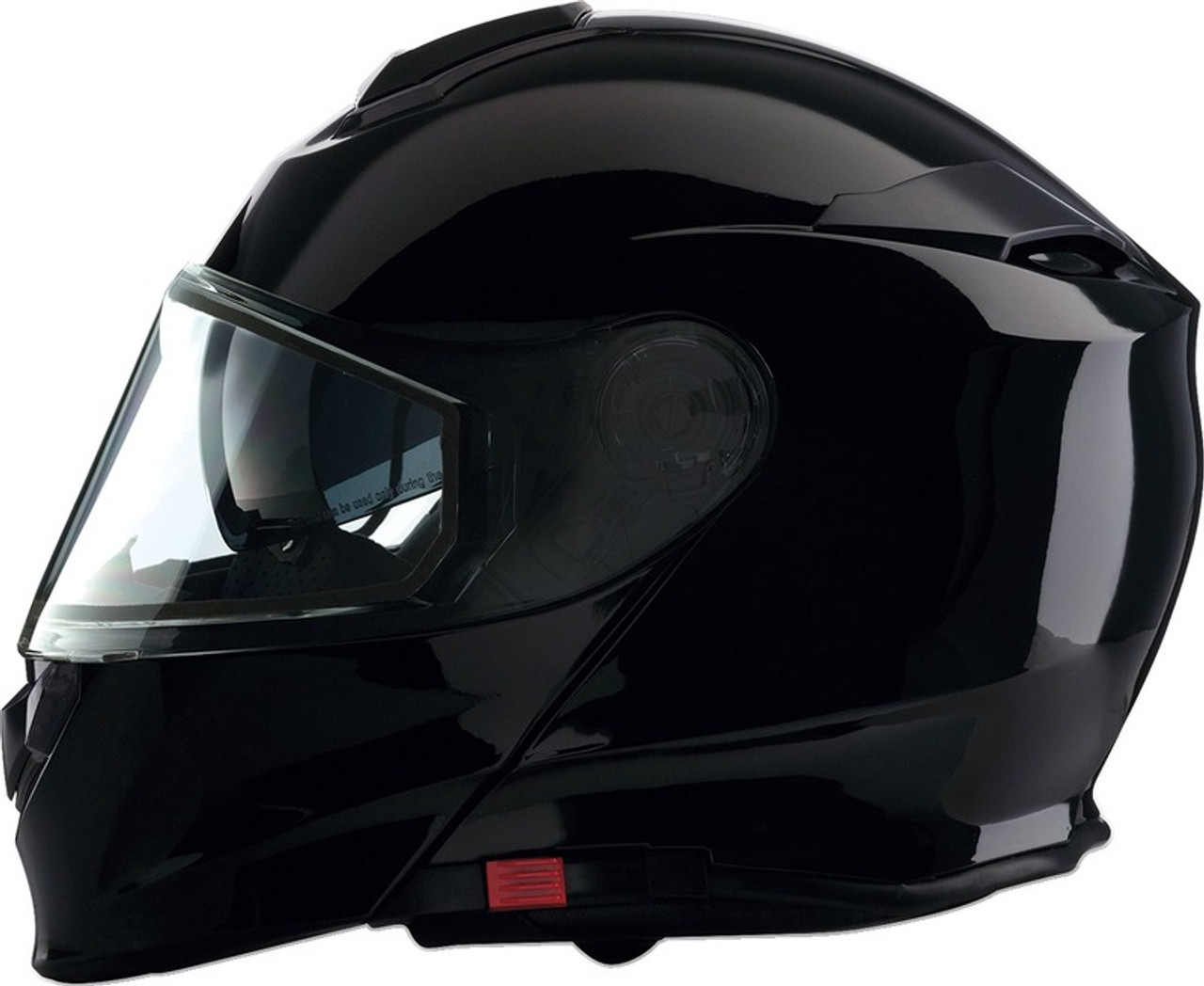 Z1R Solaris Modular Snow Black Helmet
