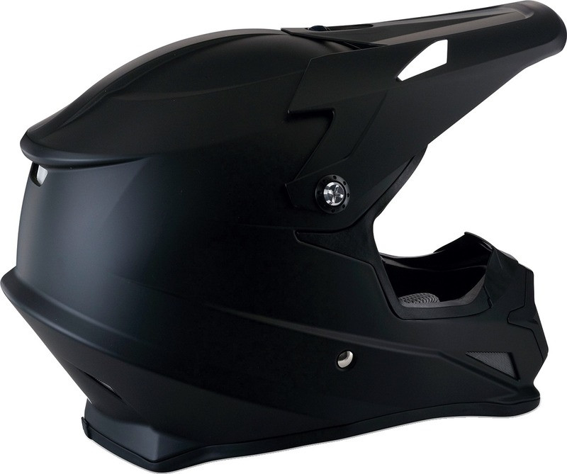 Z1R Rise Solid Flat Black Helmet Matte