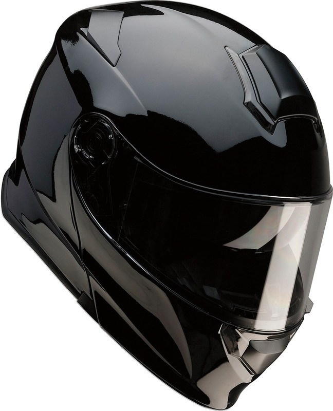 Z1R Solaris Modular Black Helmet - Speed Addicts