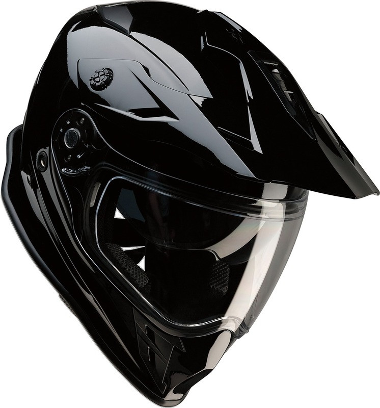 Z1R Range Black Dual Sport Helmet