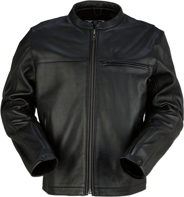 Z1R Munition Black Leather Jacket
