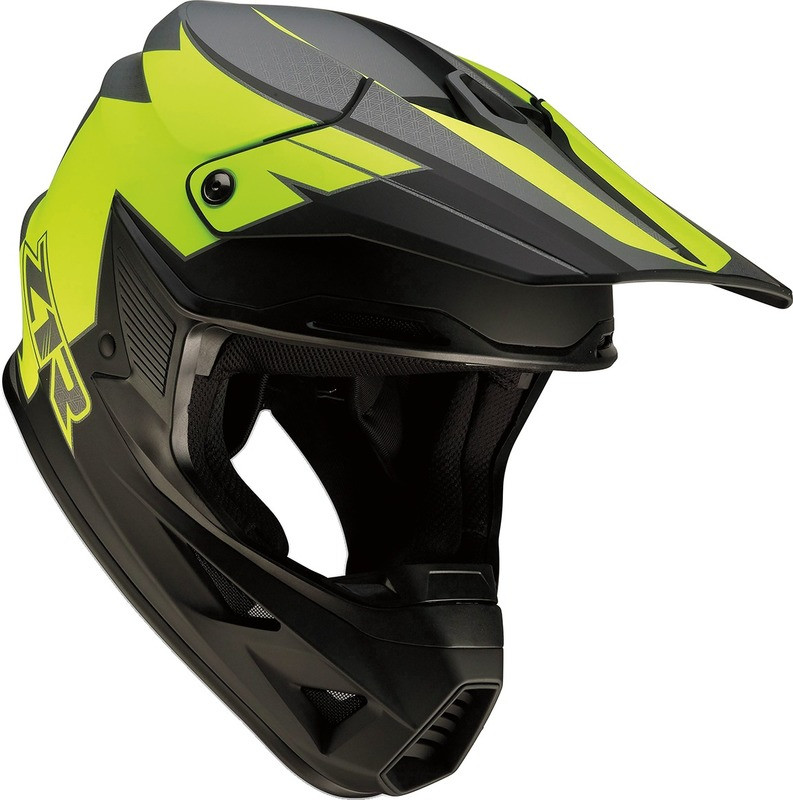 Z1R F.I. Hysteria Hi-Viz Yellow Gray MIPS Helmet