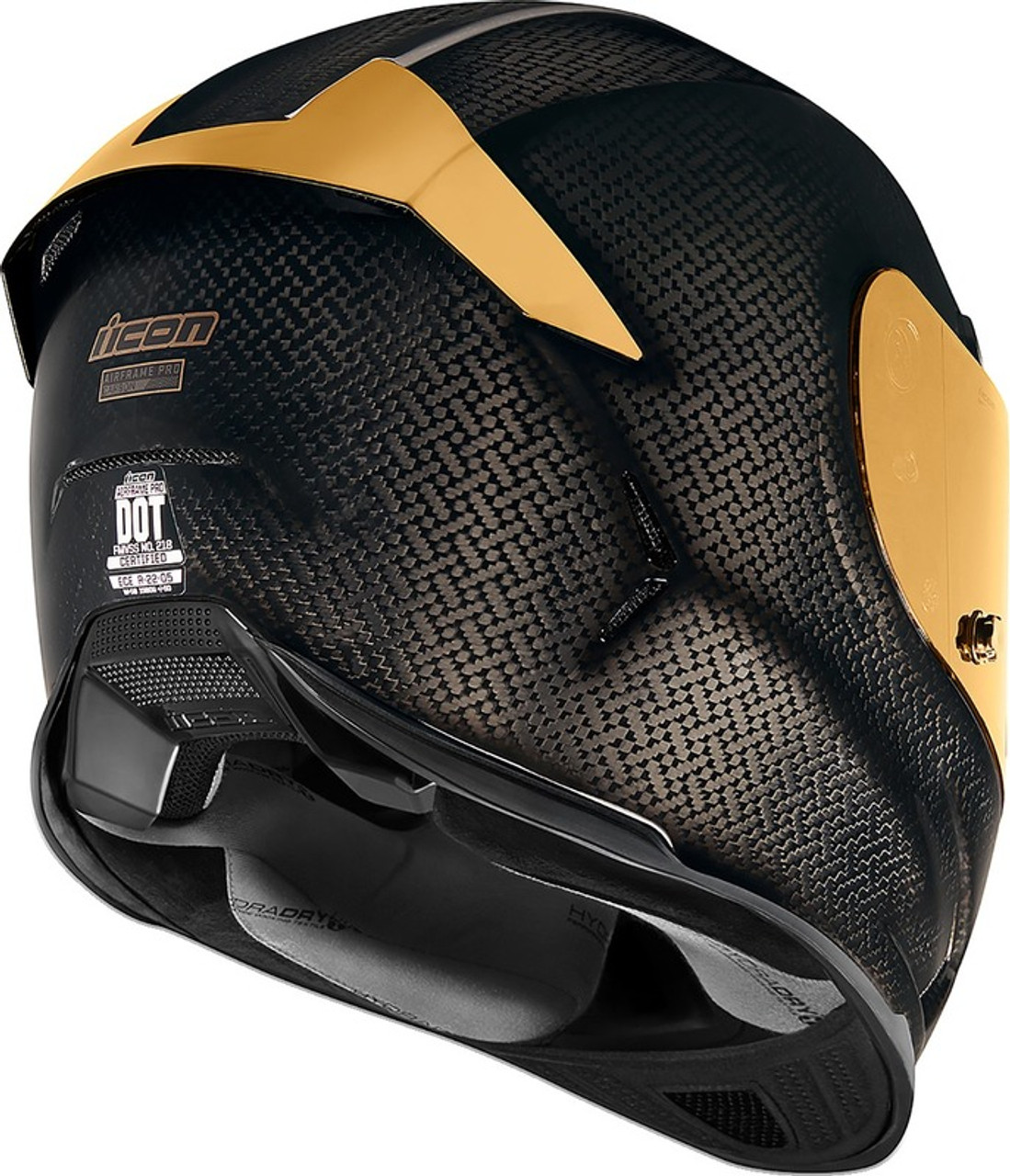 Icon Airframe Pro Helmet Carbon Gold