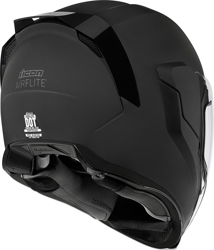 Icon Airflite Helmet Rubatone Black