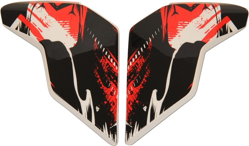 Icon Airflite Side Plates Stim Red