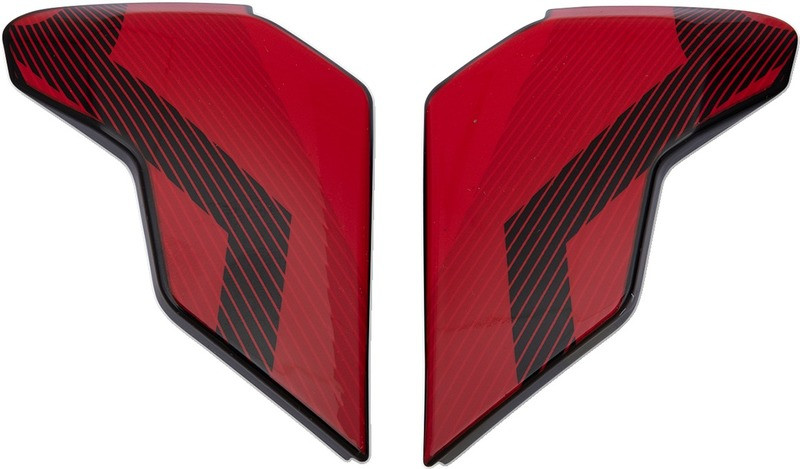 Icon Airflite Side Plates QB1 Red