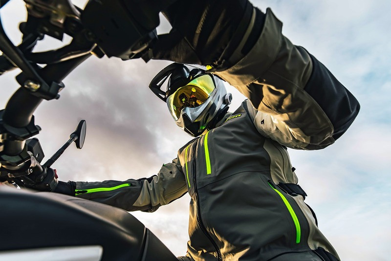 Icon Raiden Jacket Gray/Hi-Viz