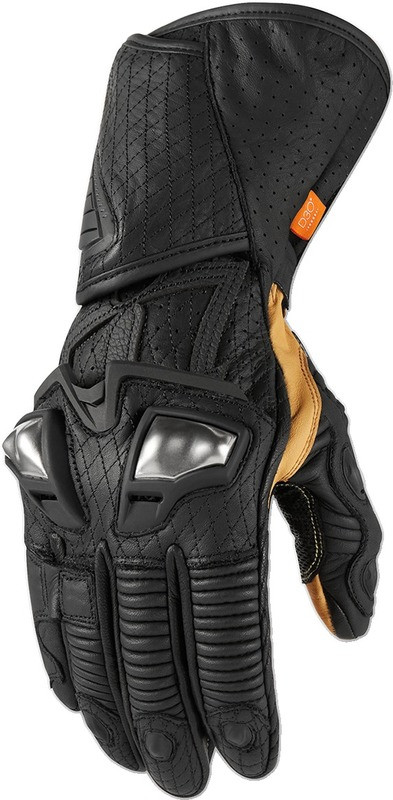 Icon Hypersport Long Gloves Black