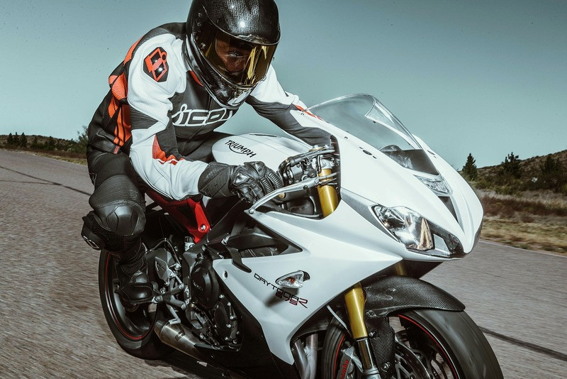 Icon Hypersport Long Gloves Black