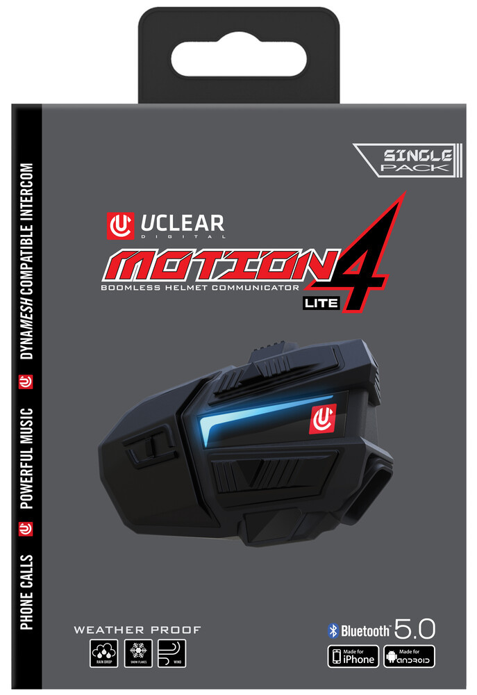 UCLEAR Motion 4 Lite Bluetooth Communicator