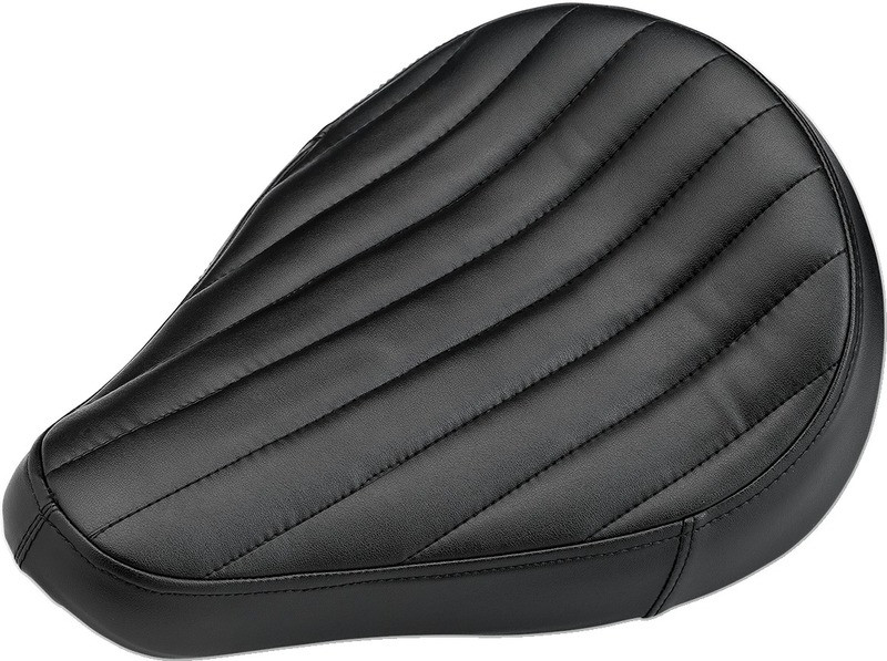 Biltwell Midline Seat Tuck and Roll Black
