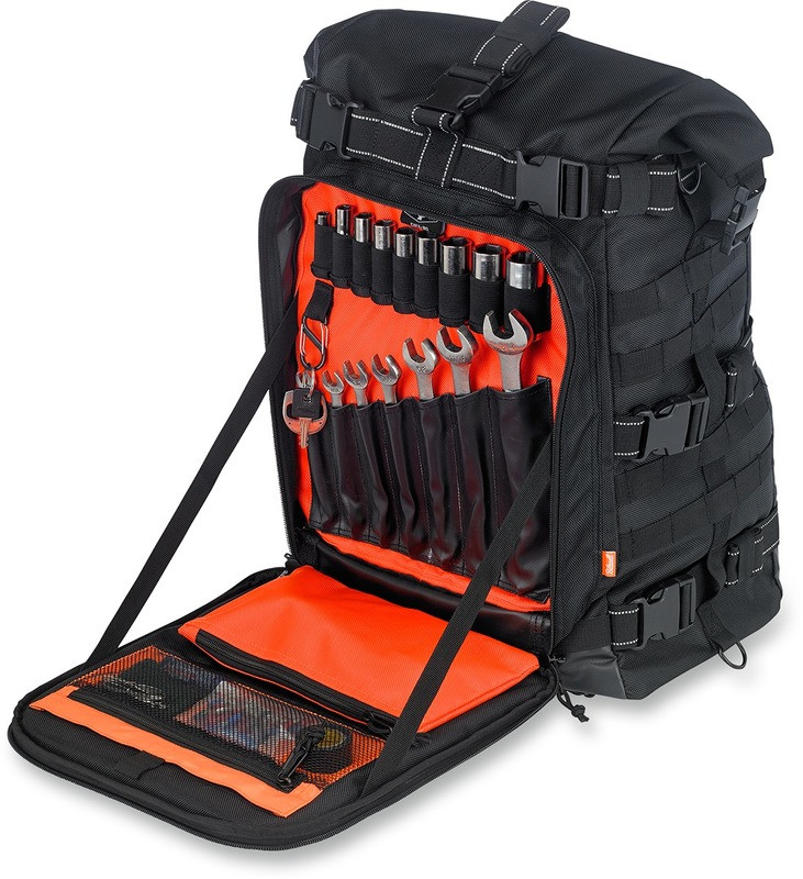 Biltwell EXFIL-80 Black Motorcycle Bag