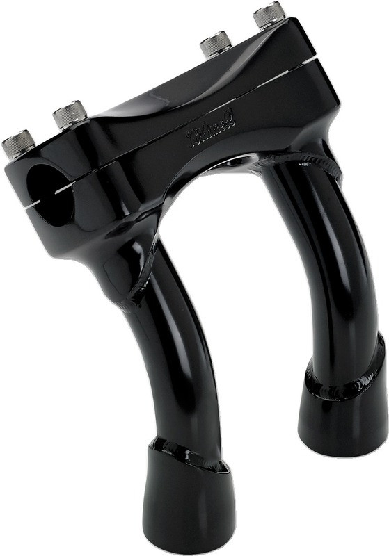 Biltwell Murdock Black 6" Pullback Risers