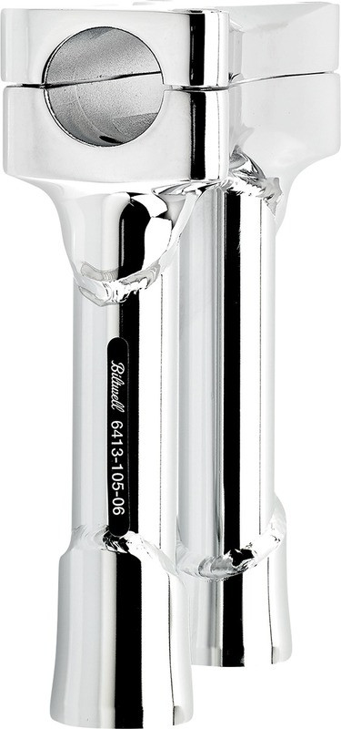 Biltwell Murdock Chrome 6" Oversized Risers