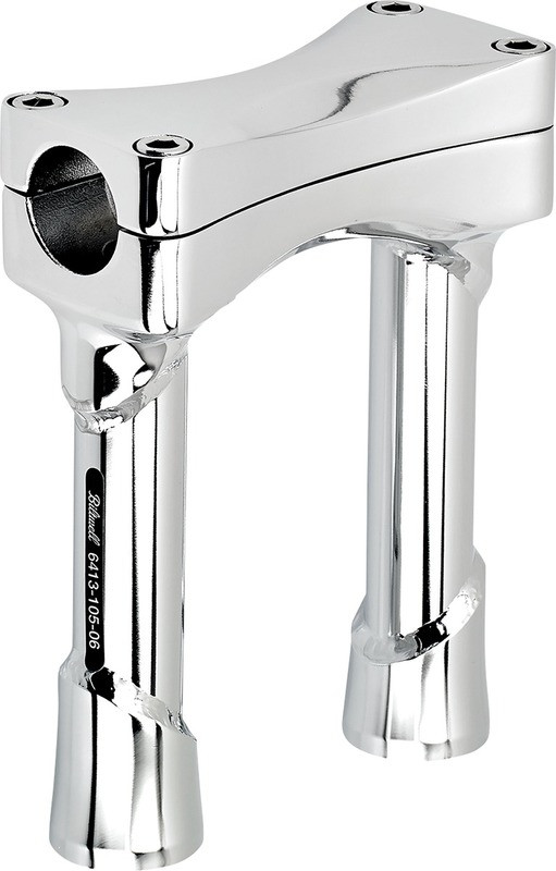 Biltwell Murdock Chrome 6" Oversized Risers