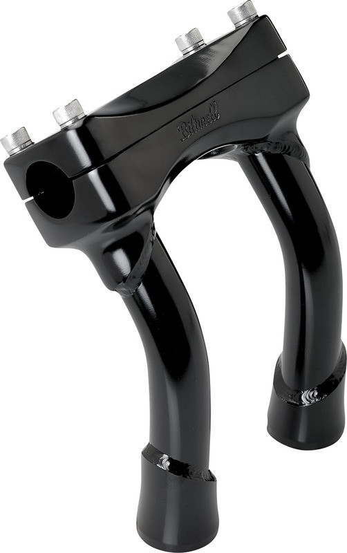 Biltwell Murdock Black 6" Oversized Pullback Risers