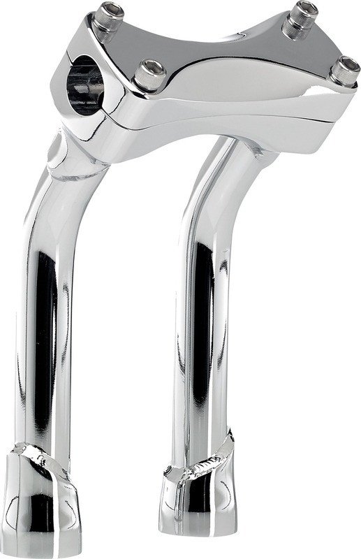 Biltwell Murdock Chrome 8" Oversized Pullback Risers