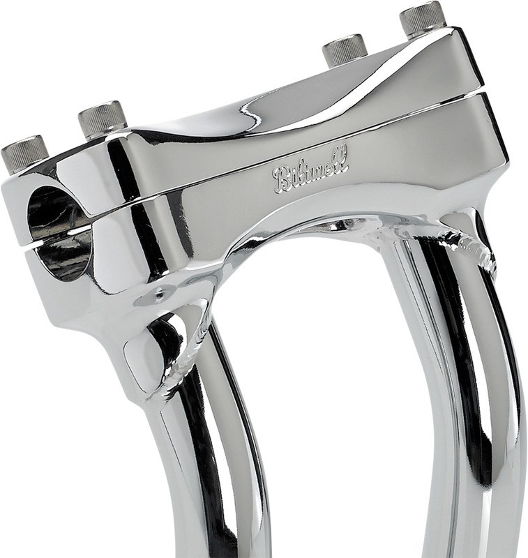 Biltwell Murdock Chrome 8" Oversized Pullback Risers