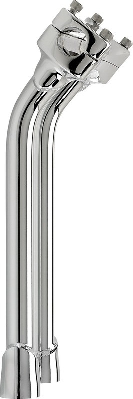 Biltwell Murdock Chrome 12" Oversized Pullback Risers