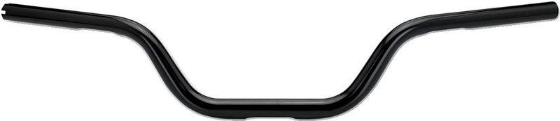 Biltwell Tracker O-S Black High Oversized Handlebar for Throttle-By-Wire