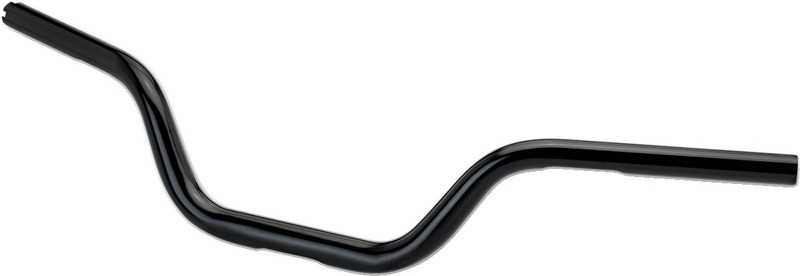 Biltwell Tracker O-S Black High Oversized Handlebar for Throttle-By-Wire
