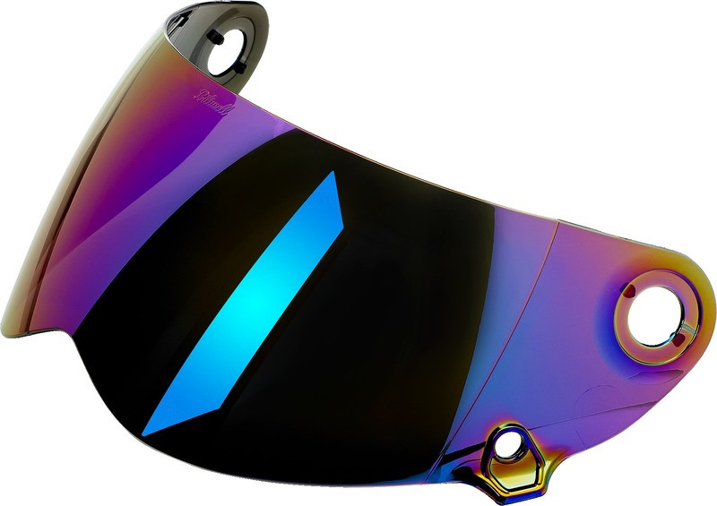 Biltwell Lane Splitter Gen 2 Rainbow Mirror Shield