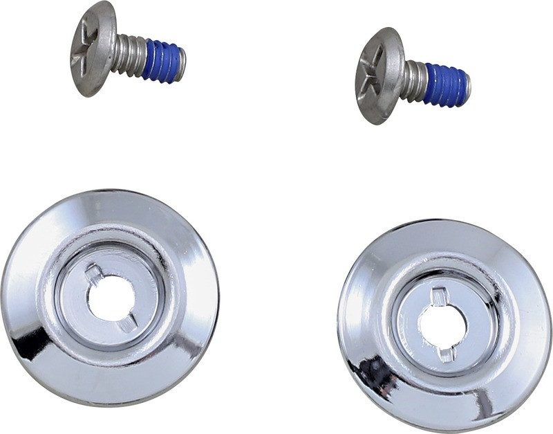 Biltwell Gen 2 SS Screw Chrome Baseplate Hardware Kit