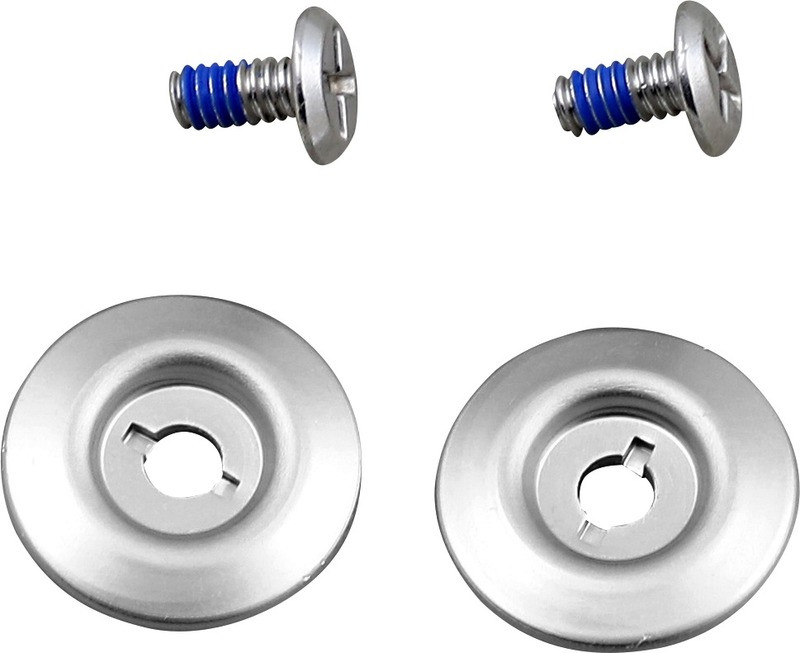Biltwell Gen 2 SS Screw Silver Baseplate Hardware Kit