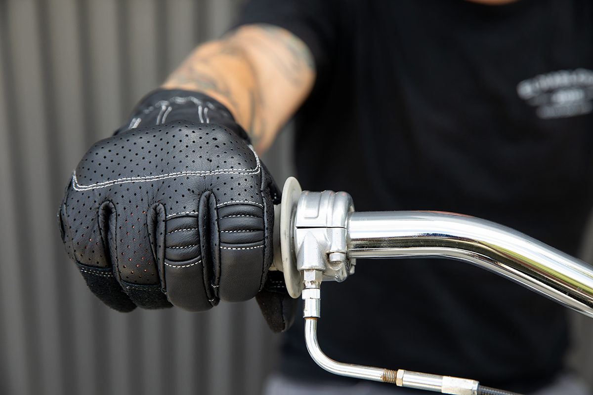 Biltwell Borrego Black Cement Gloves