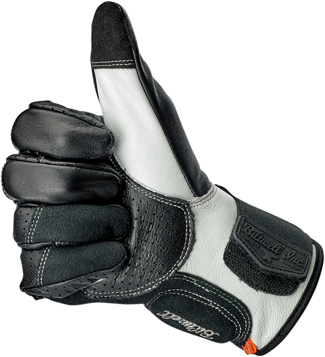Biltwell Borrego Black Cement Gloves