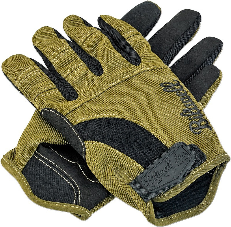 Biltwell Moto Olive Black Gloves