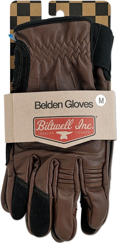 Biltwell Belden Chocolate Gloves