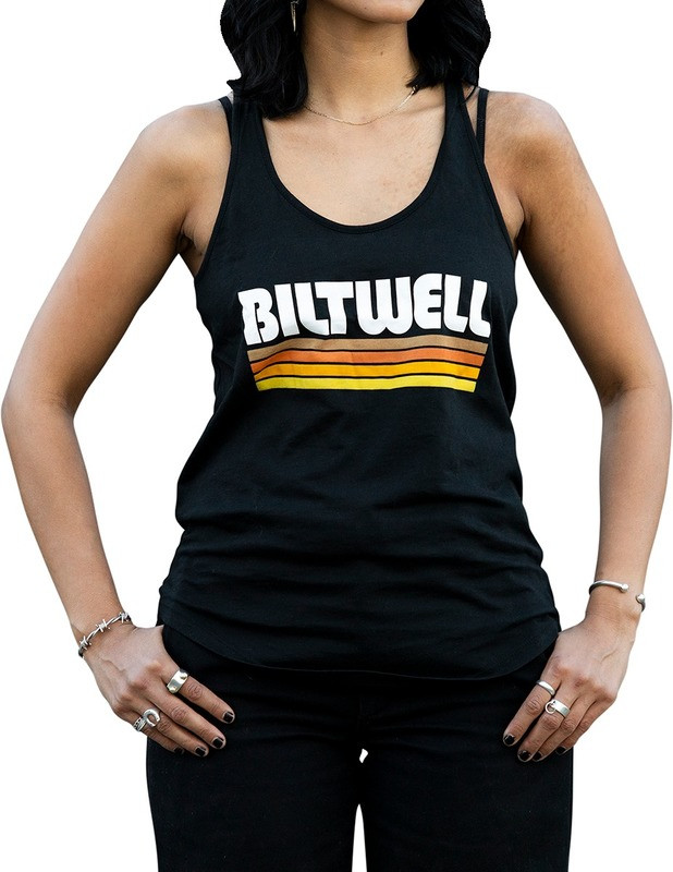 Biltwell Tank Top Black Womens Surf